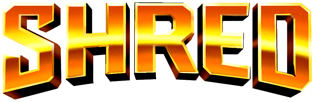 SHRED LOGO VIDEO GAME